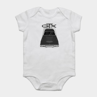 Plymouth Road Runner GTX 1971 - 1972 - black Baby Bodysuit